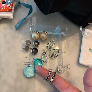 Various earrings